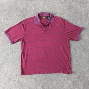 Penmans Men's Polo Shirt Size XL Red Stripe Cotton Classic